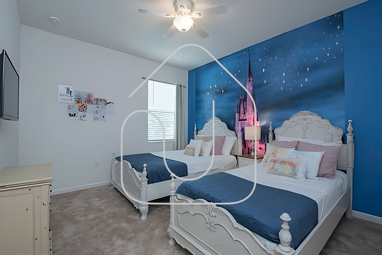 9BR Disney Home w/ Pool, Spa & Theater Room