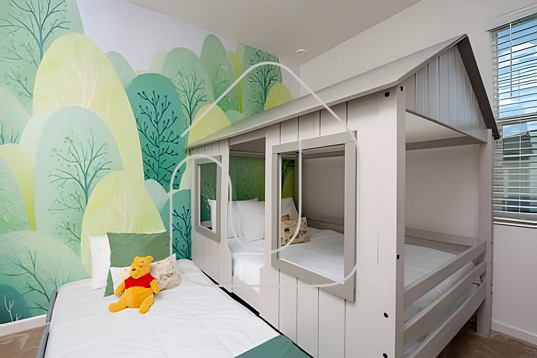 Casa c/ 9Q, piscina, spa e cinema! Perto da Disney