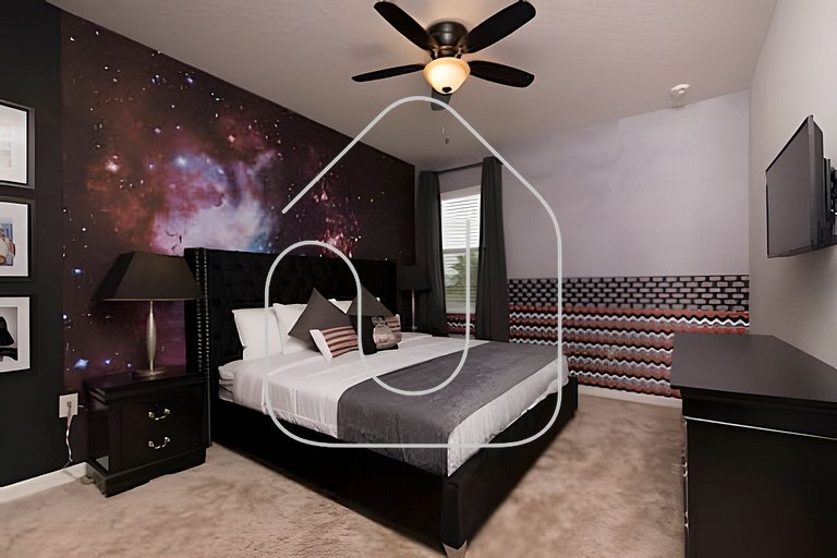 9BR Disney Home w/ Pool, Spa & Theater Room