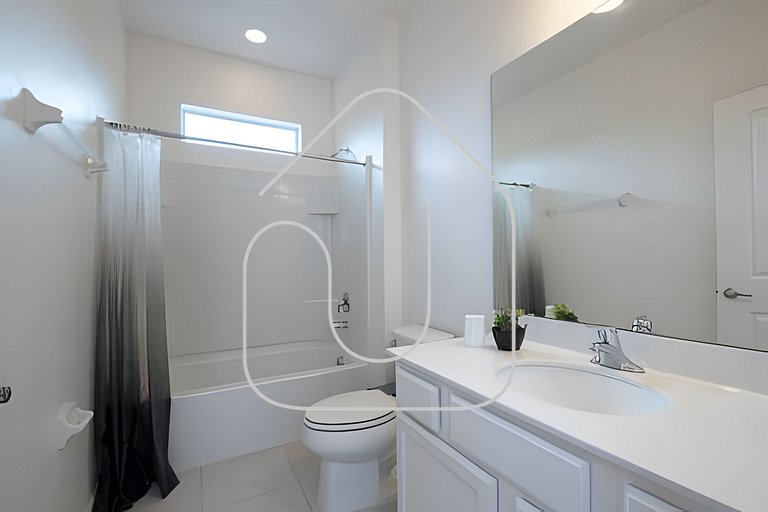 Casa c/ 9Q, piscina, spa e cinema! Perto da Disney