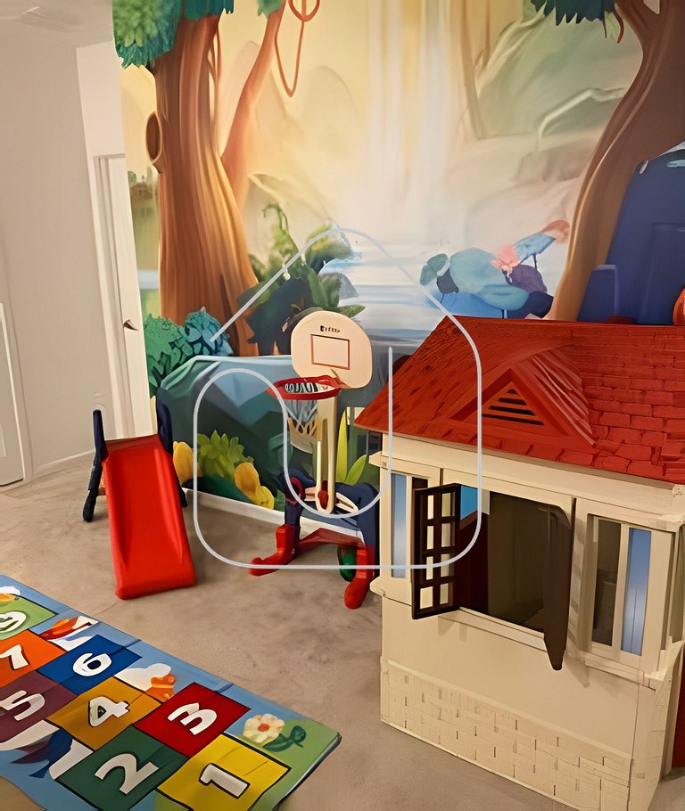 Casa c/ 9Q, piscina, spa e cinema! Perto da Disney