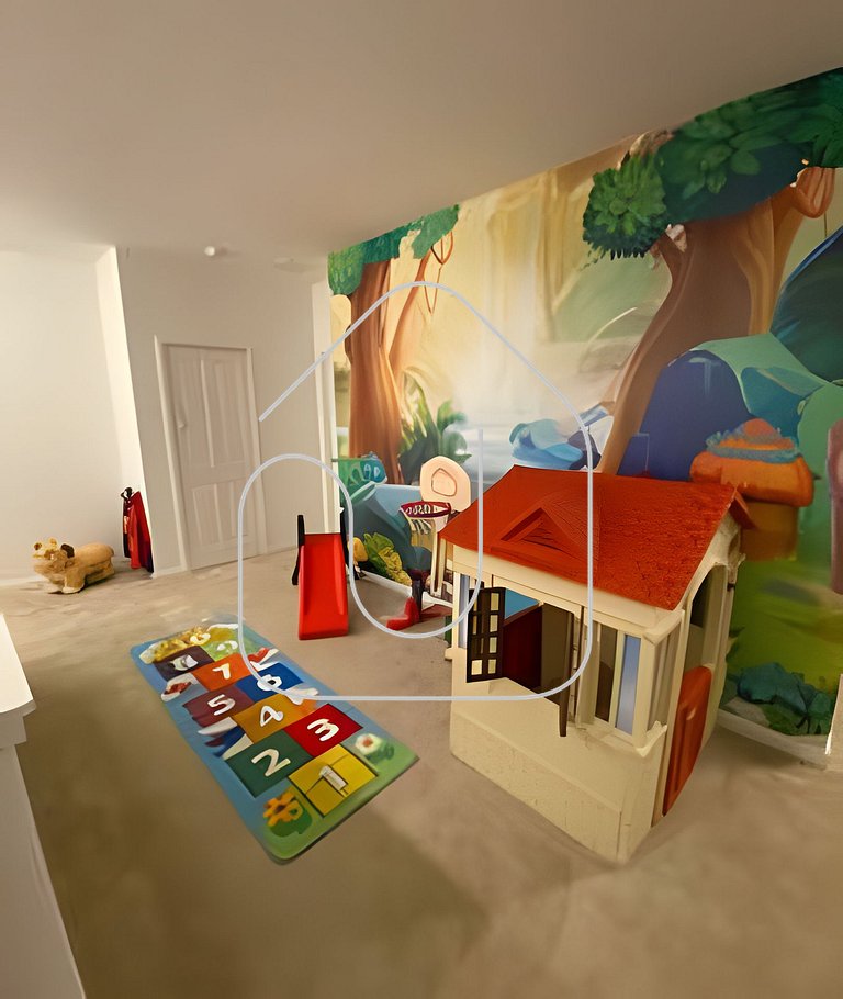 Casa c/ 9Q, piscina, spa e cinema! Perto da Disney