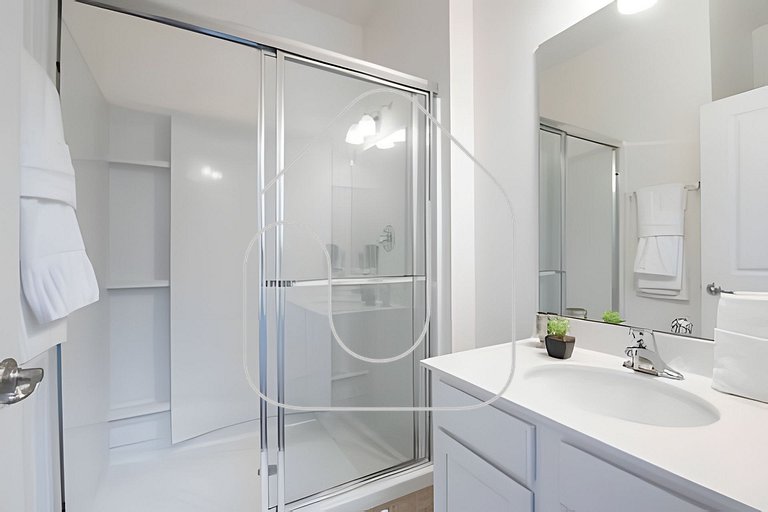 Casa c/ 9Q, piscina, spa e cinema! Perto da Disney