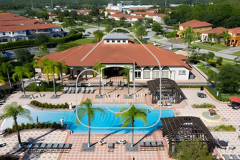 9BR Disney Home w/ Pool, Spa & Theater Room