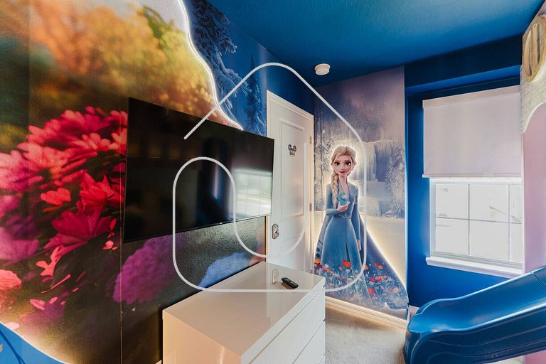 5BD Disney Villa w/ Game Room, Pool & Themed Rooms