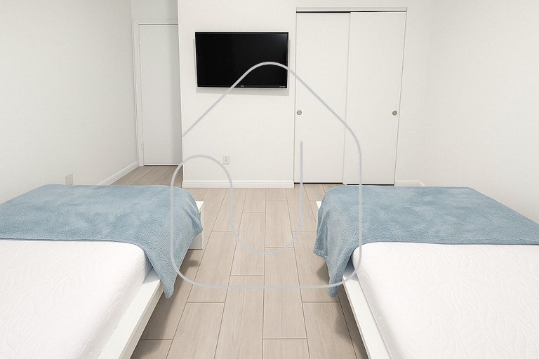 3Q/2B Perto da DISNEY, Piscina Privativa