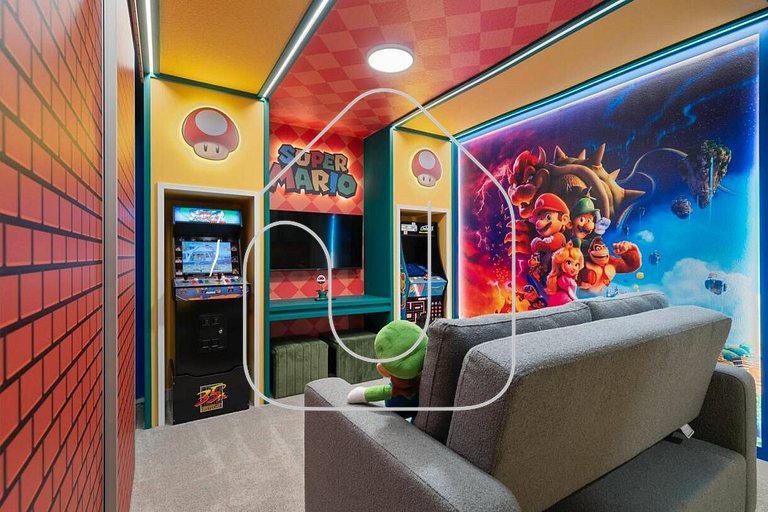 Casa 3 Quartos com Piscina Perto da Disney