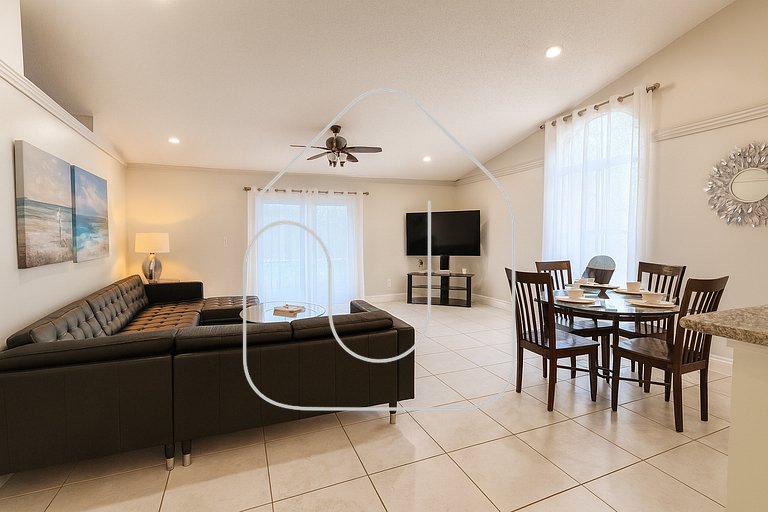 Private Pool Villa, 10 Mins to Disney&Attractions!