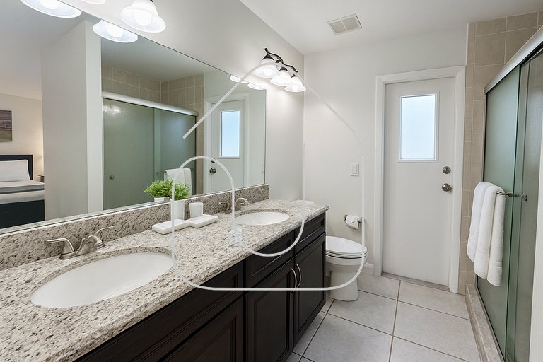 3Q/2B Perto da DISNEY ☆ Piscina Priv.