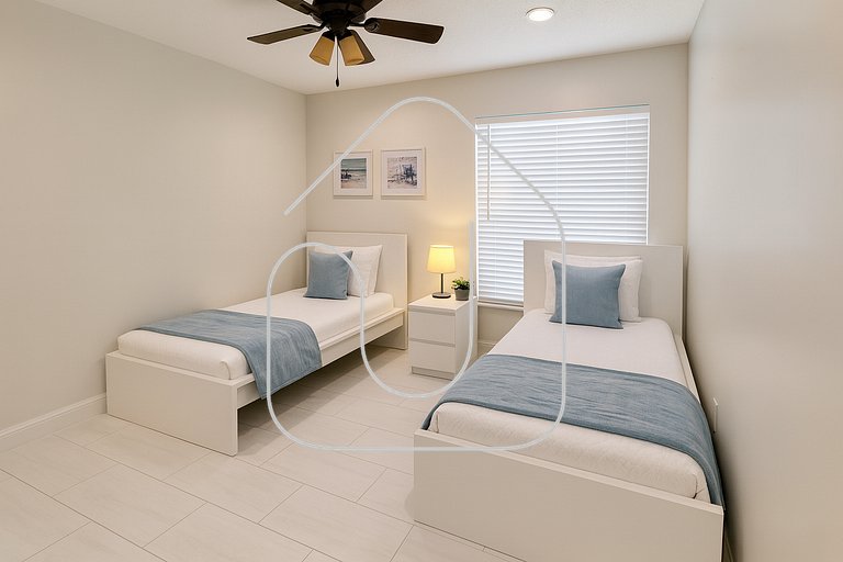 Private Pool Villa, 10 Mins to Disney&Attractions!