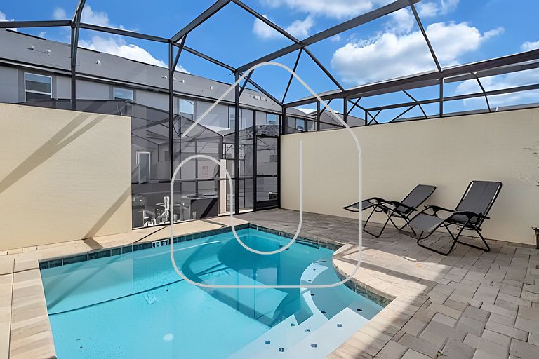 Casa 5Q c/ Piscina no Solara – 20min Disney