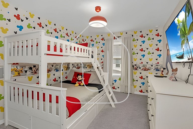 Casa 5Q c/ Piscina no Solara – 20min Disney