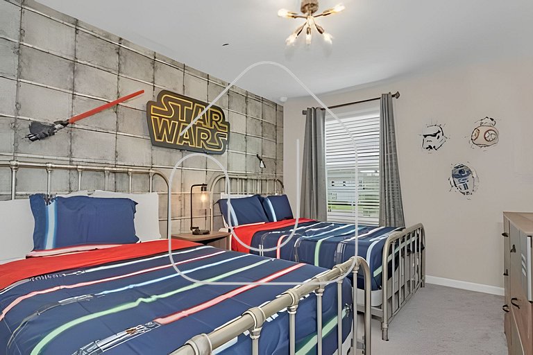 Casa 5Q c/ Piscina no Solara – 20min Disney