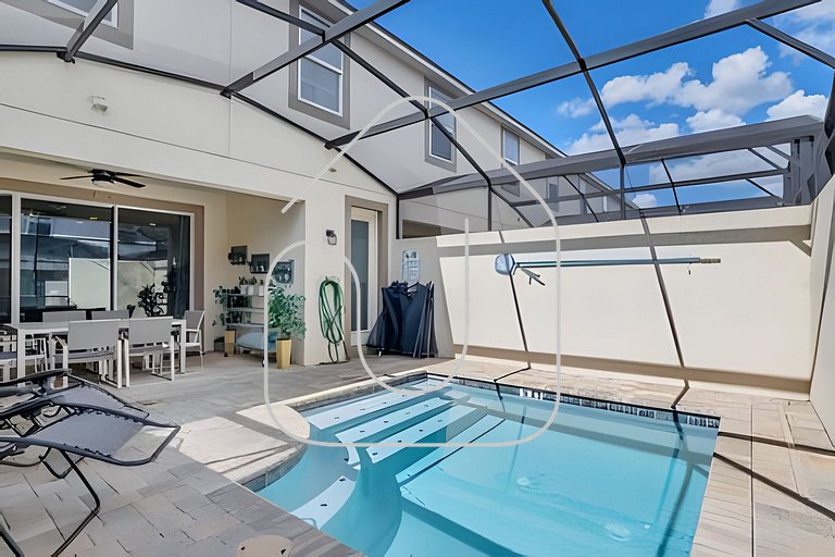 5BR Solara Home w/ Pool – 20min Disney