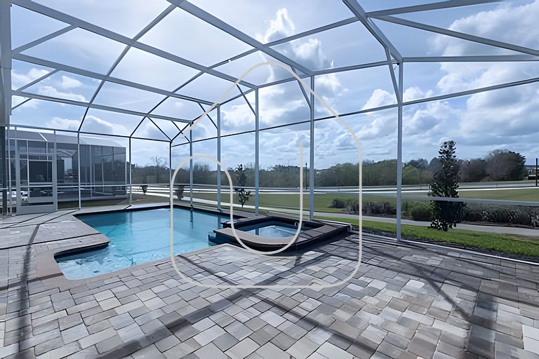 Spacious 8BR Retreat with Private Pool at CG