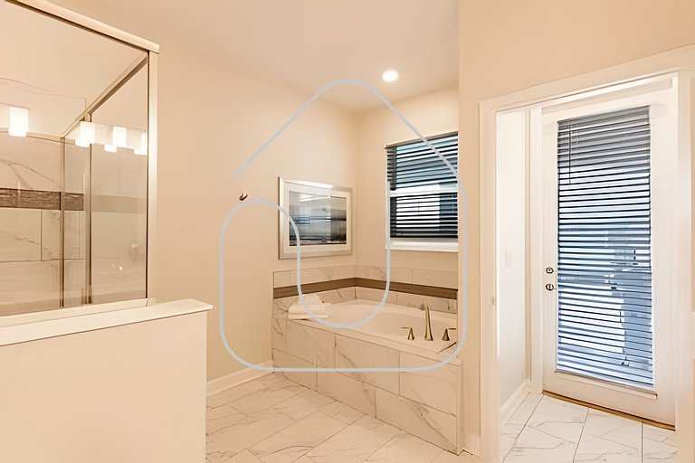 Ampla Casa 8 Quartos c/ Piscina – Champions Gate