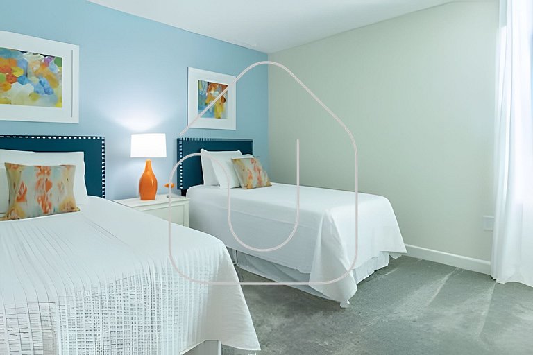 Ampla Casa 8 Quartos c/ Piscina – Champions Gate