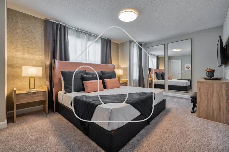 Casa Luxuosa 4 Quartos com Piscina Privativa