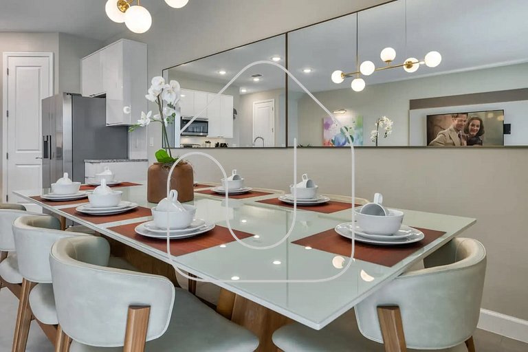 Casa Luxuosa 4 Quartos com Piscina Privativa