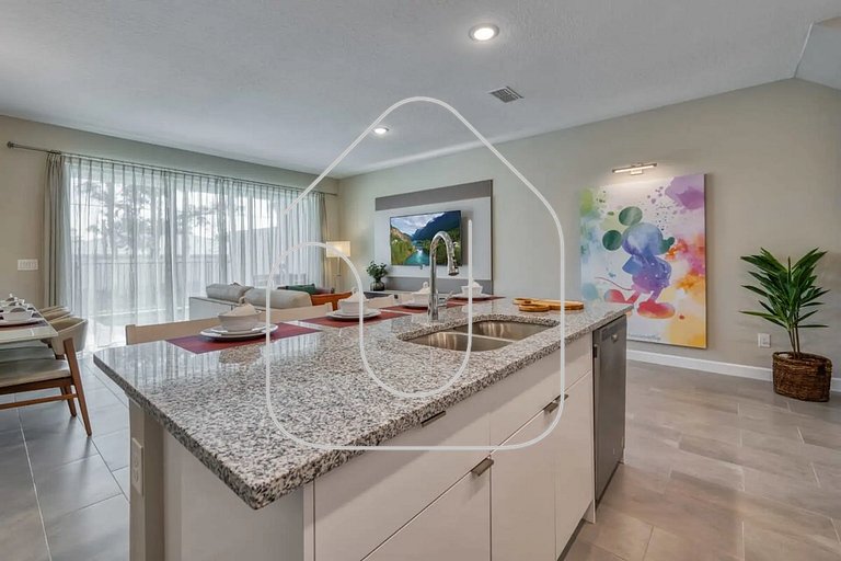 Casa Luxuosa 4 Quartos com Piscina Privativa