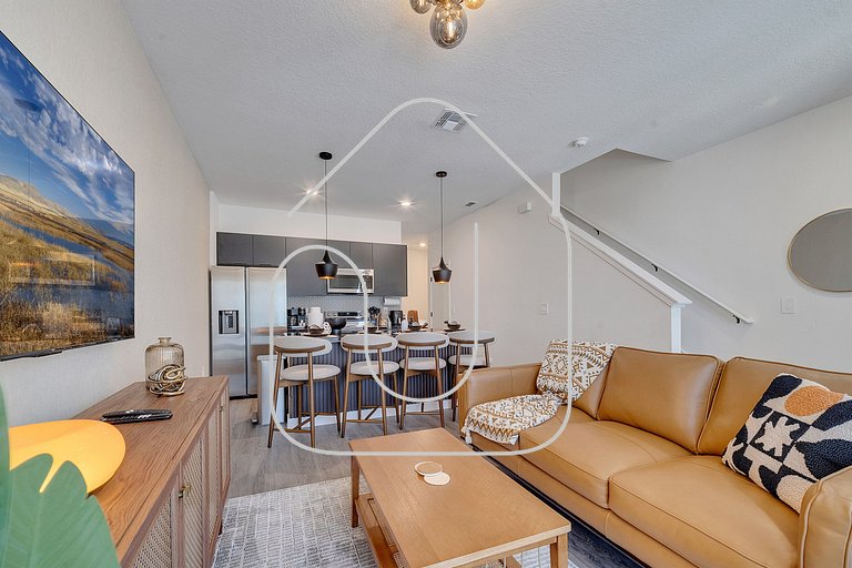 3BR Home Near Disney w/ Office & Fun Corner