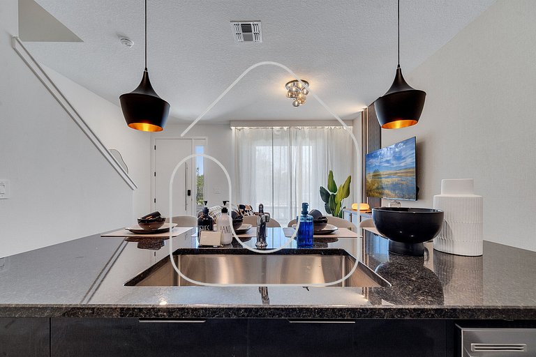 Casa 3 Suítes c/ Escritório + Jogo de Basquete