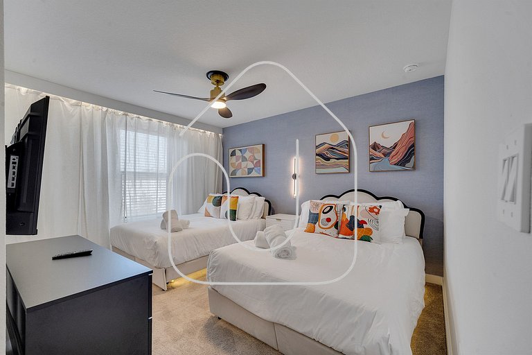 3BR Home Near Disney w/ Office & Fun Corner