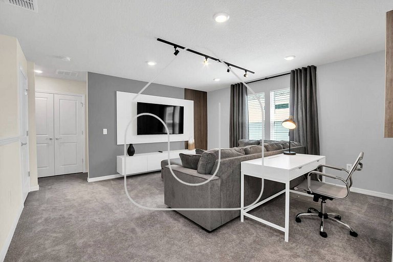 Casa 5 Quartos com Piscina Perto da Disney