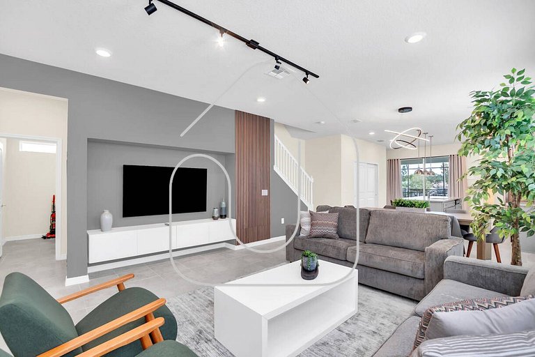 Casa 5 Quartos com Piscina Perto da Disney