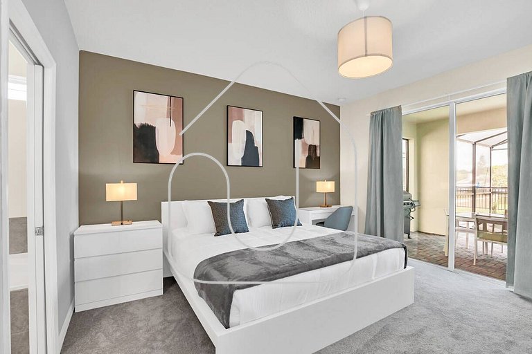 5BR Villa w/ Pool near Disney & Clubhouse