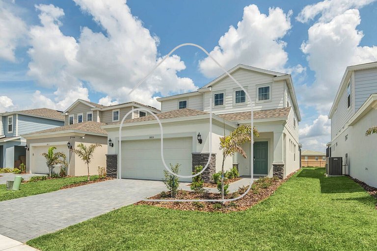 5BR Villa w/ Pool near Disney & Clubhouse