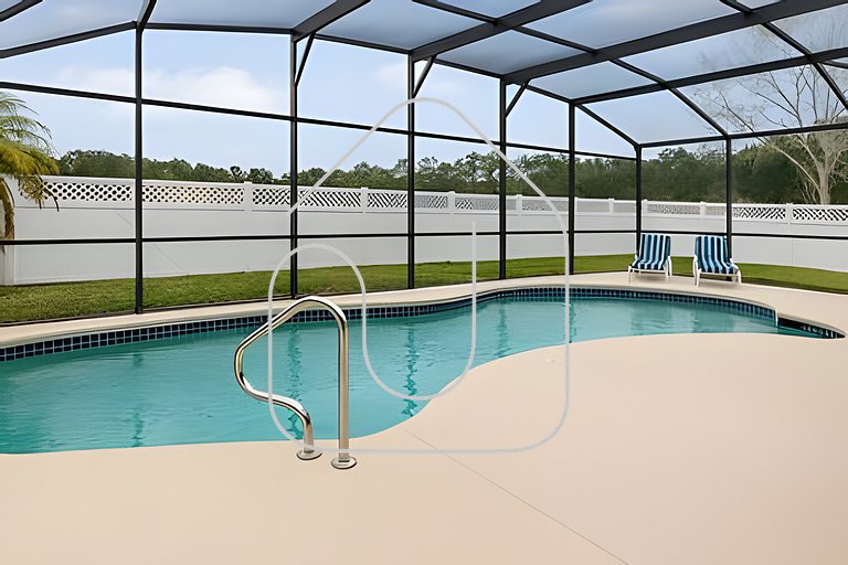 Casa 3 Quartos c/ Piscina perto da Disney!