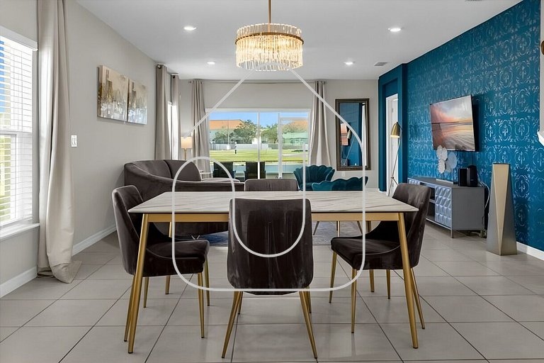 Cozy 3BR Home Near Disney & Outlets