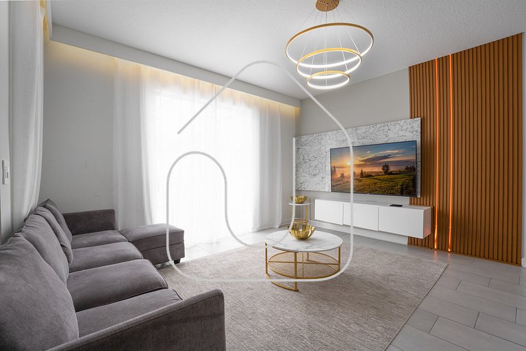 4Q/3B Luxuosa e Moderna | Piscina Priv.