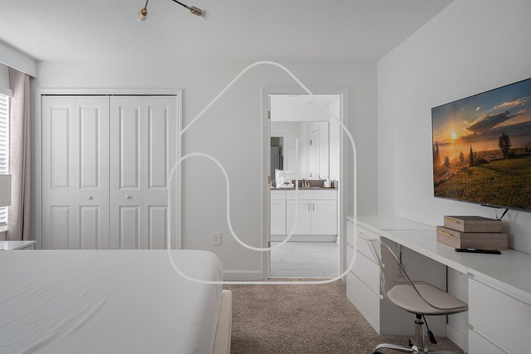 4Q/3B Luxuosa e Moderna | Piscina Priv.