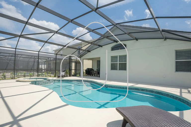 Casa com piscina privativa no Bella Vida Resort