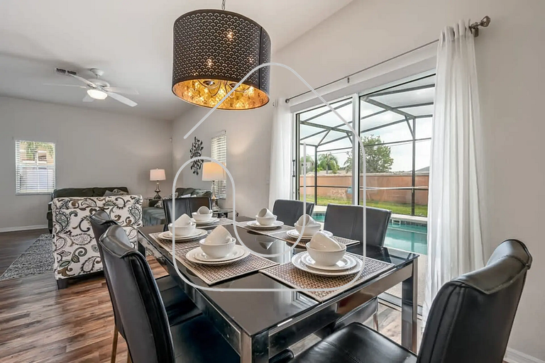 Refúgio 4 Quartos com Piscina Próx. à Disney