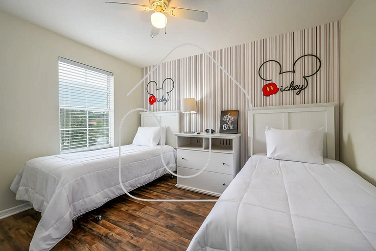 Refúgio 4 Quartos com Piscina Próx. à Disney