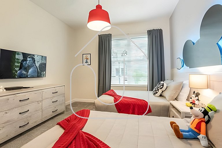 Magical 5BR Home / Pool & Themed Rooms near Disney