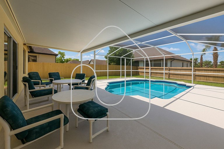 10 Min to Disney w/Priv. Pool. Indian Wells