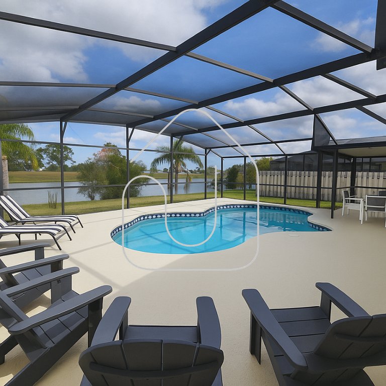 3BD Lakeview House with Pool Dsney