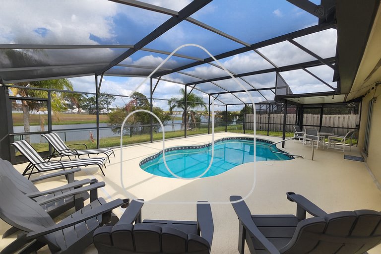 3BD Lakeview House with Pool Dsney