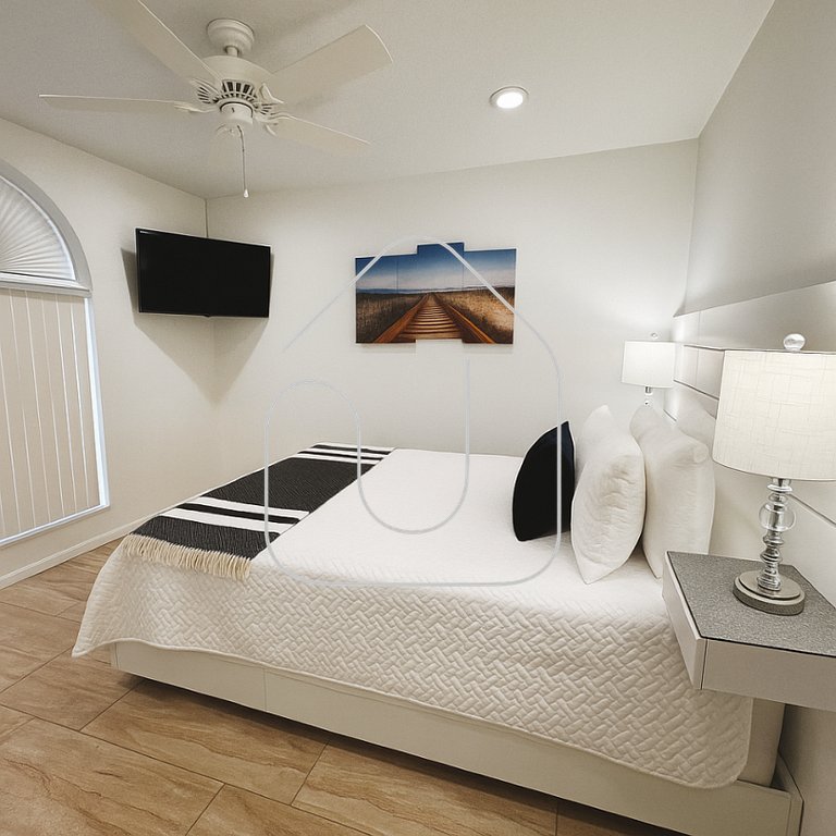 Vista para o lago Casa c/piscina