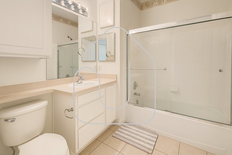 Conforto e Espaço: Apt de 2Q e 2B em Legacy Dunes