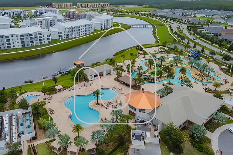 Casa 4 Quartos c/ Piscina Privativa - Disney