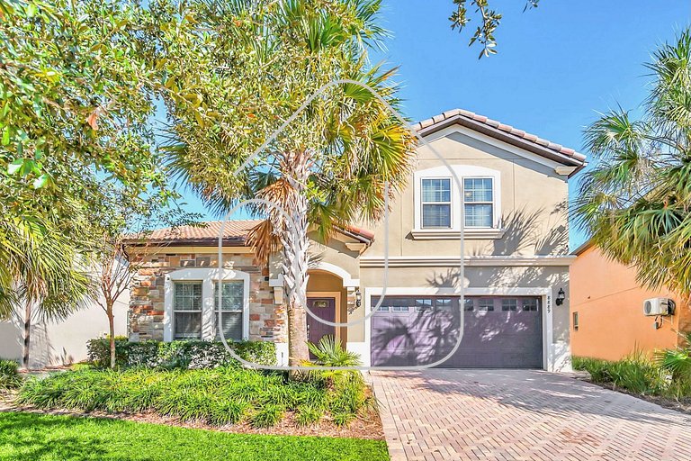 8BR/6BA Luxury Villa, Private Pool, Disney