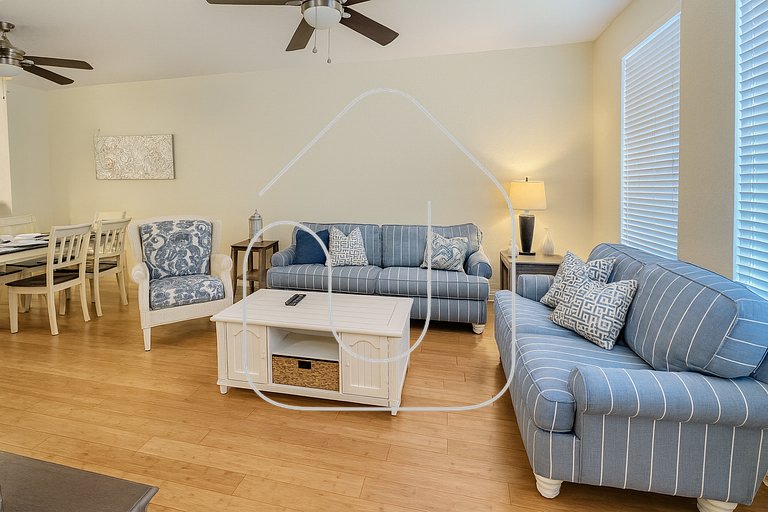 3Q/3.5B Vista Cay Resort - 5 Minutos da Universal