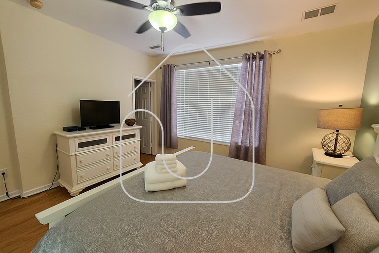 3Q/3.5B Vista Cay Resort - 5 Minutos da Universal