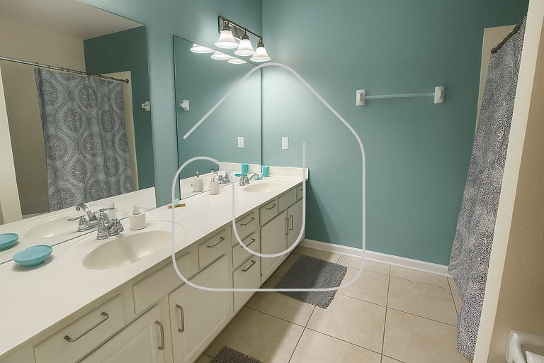 3Q/3.5B Vista Cay Resort - 5 Minutos da Universal