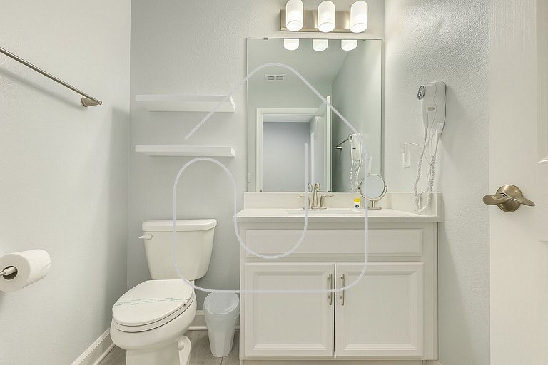 Casa Disney 5 Quartos c/ Piscina – 13 Pessoas